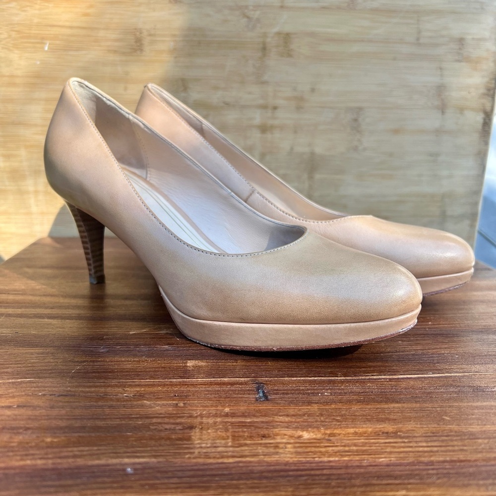 Cole Haan NikeAir - Elegant Tan Women's Heels